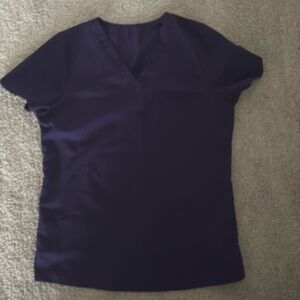 Mandala Scrub Shirt Size Small Deep Purple Perfect Condition!!